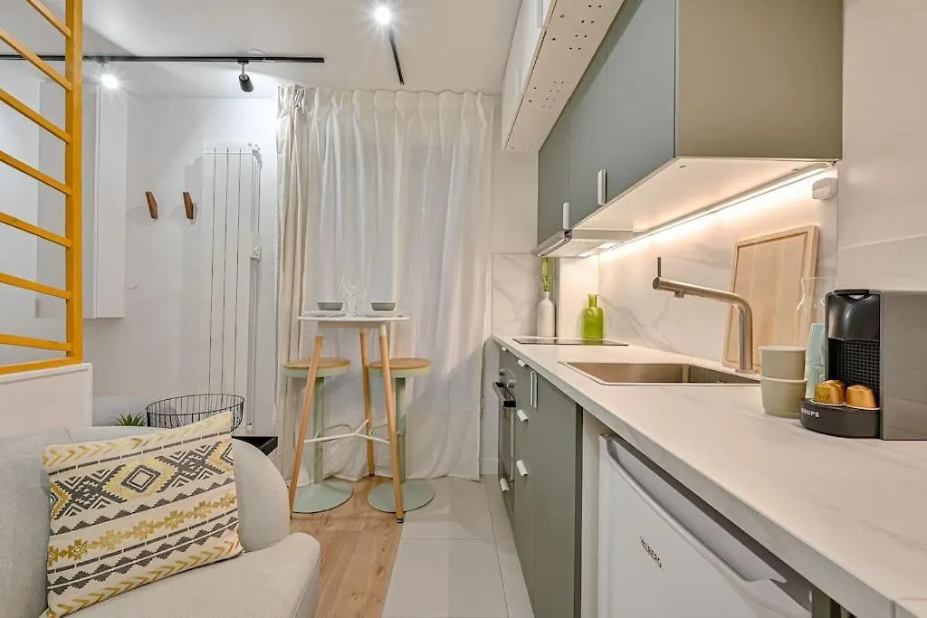 Cosy Emeraude - Centre Paris Apartment France